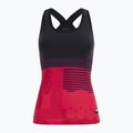 Santini Scia Optic tricou de ciclism pentru femei negru/roșu 2S63GLLSCIAOPTIACS