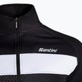 Jachetă de ciclism pentru bărbați Santini Colore Bengal negru 2W50775COLORBENGNE 3