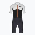 Santini Redux Istinto costum de ciclism rutier pentru bărbați gri-alb 2S769C3