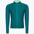 Tricou de ciclism pentru bărbați Santini Colore Winter LS, verde, 2W216075RCOLORPUR0TE