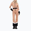 Combinezon de schi pentru femei EA7 Emporio Armani Pure Softshell Jumpsuit mocha mousse