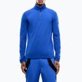 Bluză pentru bărbați de schi EA7 Emporio Armani Pure Powerstretch T-Top Half Zip new royal