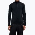 Bluză pentru bărbați de schi EA7 Emporio Armani Pure Powerstretch T-Top Half Zip black