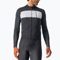 Longsleeve de ciclism pentru bărbați Castelli Prologo 7 light black/silver gray/ivory