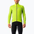 Geacă de ciclism pentru bărbați Castelli Squadra Stretch electric lime/dark gray