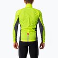 Geacă de ciclism pentru bărbați Castelli Squadra Stretch electric lime/dark gray 2