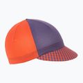Sportful Checkmate Șapcă pentru cască de ciclism portocalie și mov 1123038.117