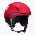 Căști de schi pentru copii Dainese Scarabeo Elemento metallic red/white logo