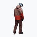 Geacă de schi pentru bărbați Oakley Canopy Pro Insulated dark umber/flame red 3