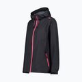 Jachetă de ploaie pentru femei CMP 39X6636 Fix Hood antracit/gloss 3
