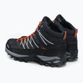 CMP Rigel Mid pentru bărbați CMP Rigel Mid gri-portocaliu cizme de trekking 3Q12947 3