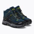 CMP cizme de trekking pentru copii Rigel Mid albastru marin 3Q12944 4