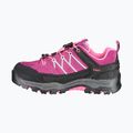 Încălțăminte de trekking pentru copii CMP Rigel Low Wp berry / pink fluo 9