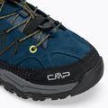 Încălțăminte de trekking pentru copii CMP Rigel Low Wp blue ink / yellow 7