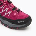 Încălțăminte de trekking pentru copii CMP Rigel Low Wp berry / pink fluo 7