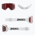 Ochelari de schi Briko Chill white/red 5