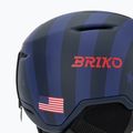Cască de schi Briko Aran USA matt tangaroa blue/biscay blue/cardinal red/white 7