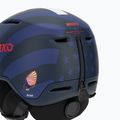 Cască de schi Briko Aran USA matt tangaroa blue/biscay blue/cardinal red/white 8