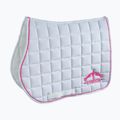 Șapcă de sărituri pentru cal Veredus Colorat alb-roz 4V1LB2