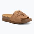 Șlapi de damă Scholl Princess Med camel