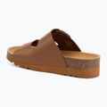 Șlapi de damă Scholl Montery 2 Straps Ad Med cognac 3