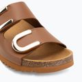 Șlapi de damă Scholl Montery 2 Straps Ad Med cognac 7