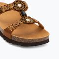 Șlapi de damă Scholl New Bogota Wedge Med cognac/multi 7
