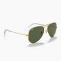Ochelari de soare Ray-Ban Aviator Classic arista gold/green g-15