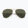 Ochelari de soare Ray-Ban Aviator Classic arista gold/green g-15 polarized 3