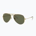 Ochelari de soare Ray-Ban Aviator Classic arista gold/green g-15 polarized 4
