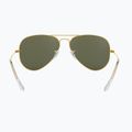 Ochelari de soare Ray-Ban Aviator Classic arista gold/green g-15 polarized 5