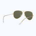 Ochelari de soare Ray-Ban Aviator Classic arista gold/green g-15 polarized 6