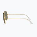 Ochelari de soare Ray-Ban Aviator Classic arista gold/green g-15 polarized 7