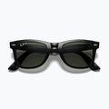 Ochelari de soare Ray-Ban Wayfarer Classic black/green polarized 3