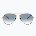 Ochelari de soare Ray-Ban Aviator Classic arista gold/light blue 2