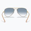 Ochelari de soare Ray-Ban Aviator Classic arista gold/light blue 5