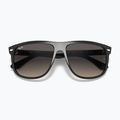 Ochelari de soare Ray-Ban Boyfriend black/grey gradient 3