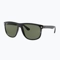 Ochelari de soare Ray-Ban Boyfriend black/dark green polarized 4