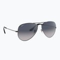 Ochelari de soare Ray-Ban Aviator Classic gunmetal/blue polarized