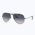 Ochelari de soare Ray-Ban Aviator Classic gunmetal/blue polarized 4