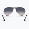 Ochelari de soare Ray-Ban Aviator Classic gunmetal/blue polarized 5