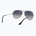 Ochelari de soare Ray-Ban Aviator Classic gunmetal/blue polarized 6