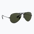 Ochelari de soare Ray-Ban Aviator Classic black/green g-15