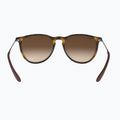 Ochelari de soare Ray-Ban Erika Classic matt havana/brown 5