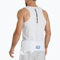Tricou de antrenament pentru bărbați LEONE 1947 Color Block tank white 2