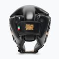 LEONE 1947 Headgear Dna cască de box negru CS444 8