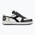 Diadora Magic Basket Magic Basket Low Icona piele Icona negru / alb pantofi 2