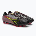 Bărbați Diadora Brasil Elite Veloce R LPU ghete de fotbal negru și roșu DD-101.179181-D0136-39 4