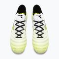 Ghete de fotbal Diadora Brasil Elite Tech GR LPX pentru bărbați, alb/negru/galben-fluo 13