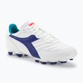 Cizme de fotbal Diadora Brasil 2 R LPU pentru bărbați, alb/marin